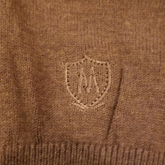 Massimo Dutti Men's Brown Cashmere Sweater - Picture 6 of 10